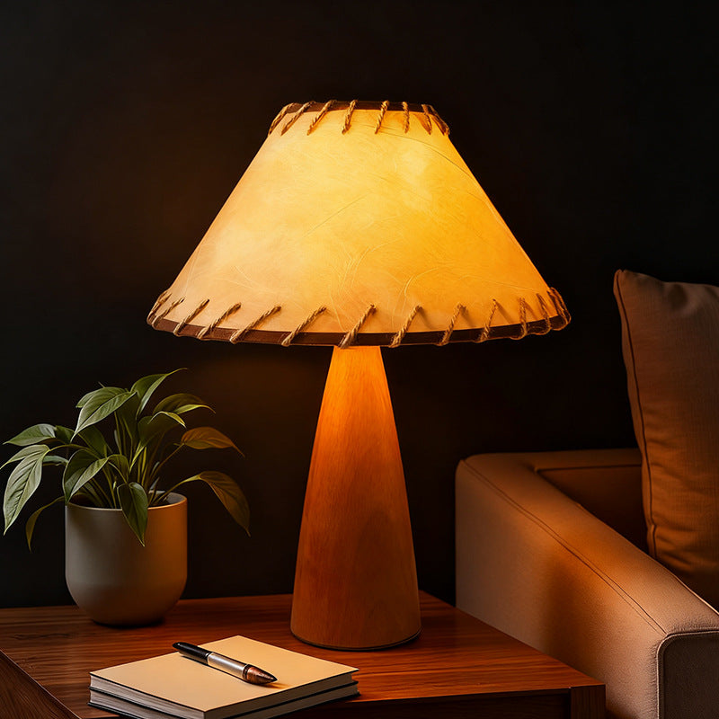 Parchment Shade Table Lamp