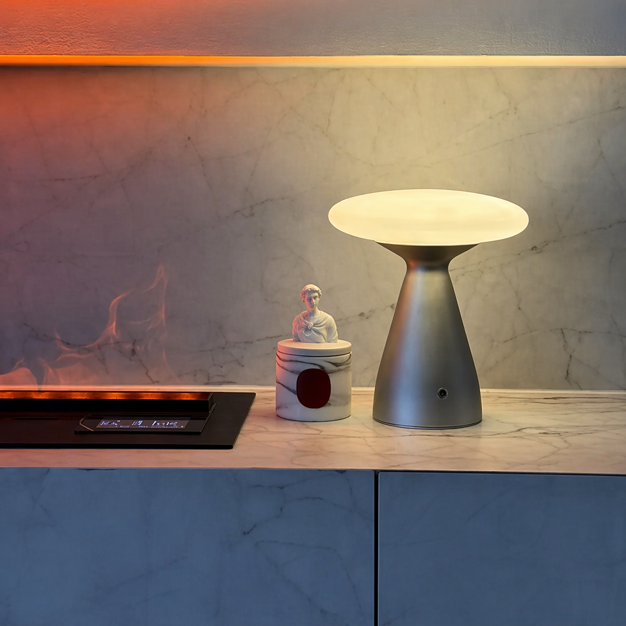 Mushroom UFO Table Lamp