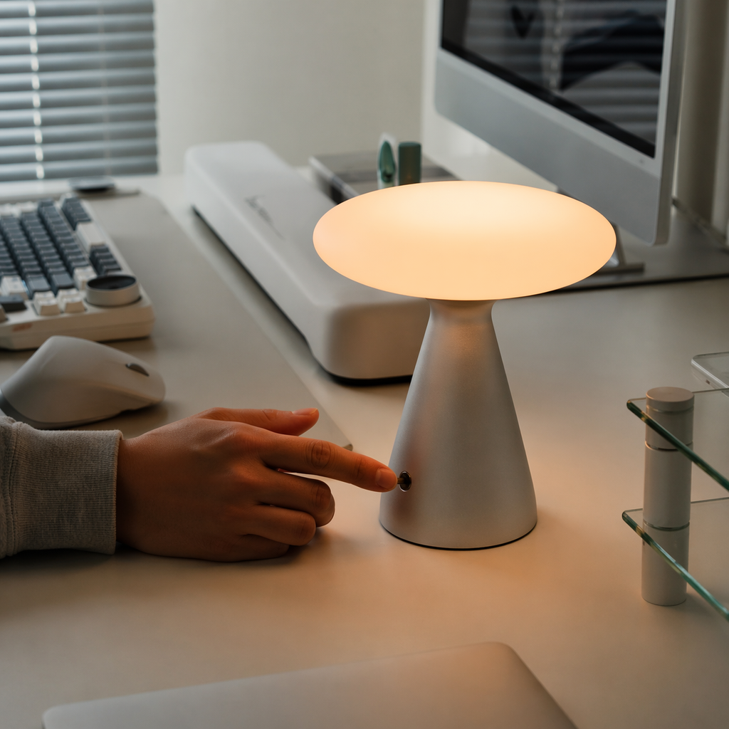 Mushroom UFO Table Lamp