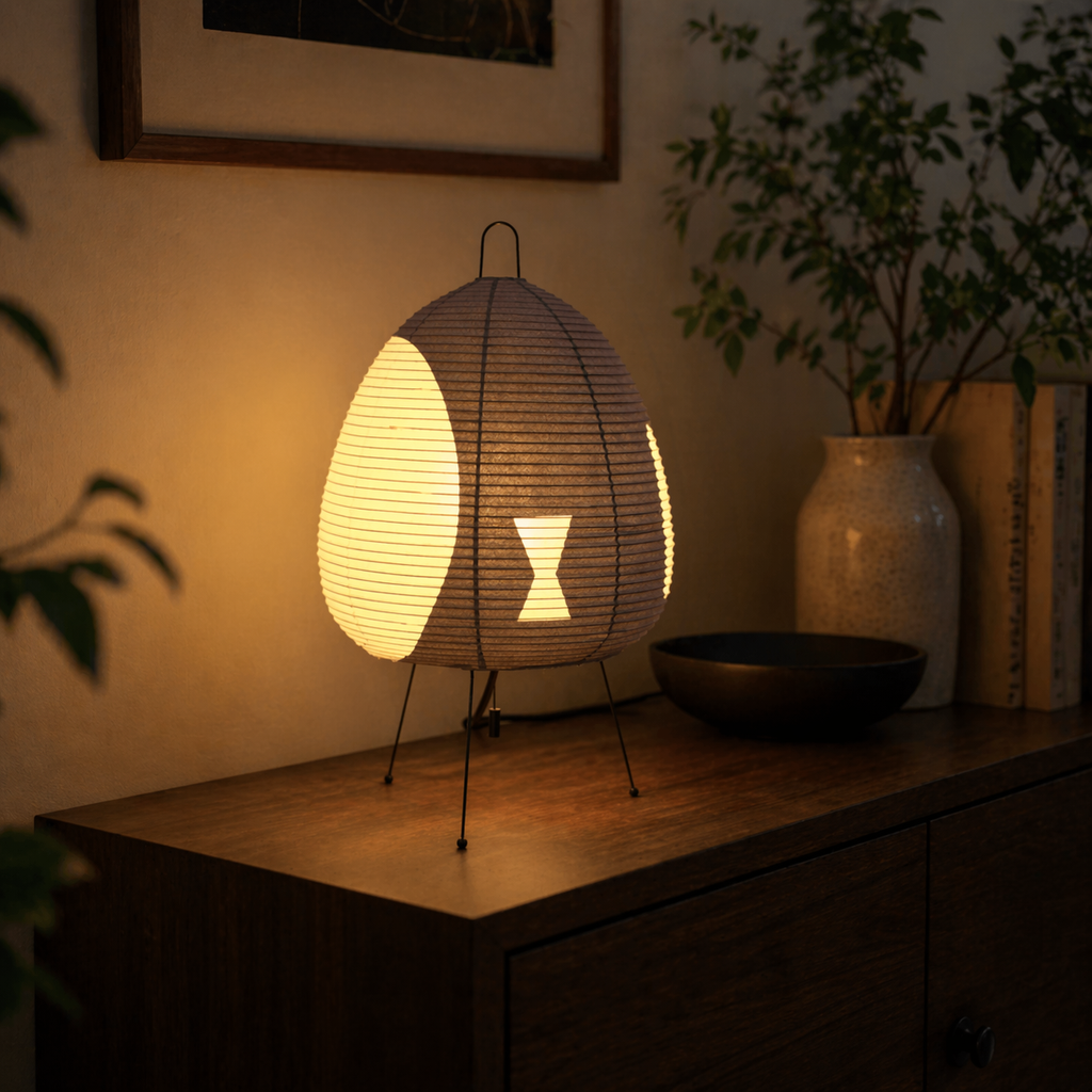 Japanese Rice Paper Lamp - Style E