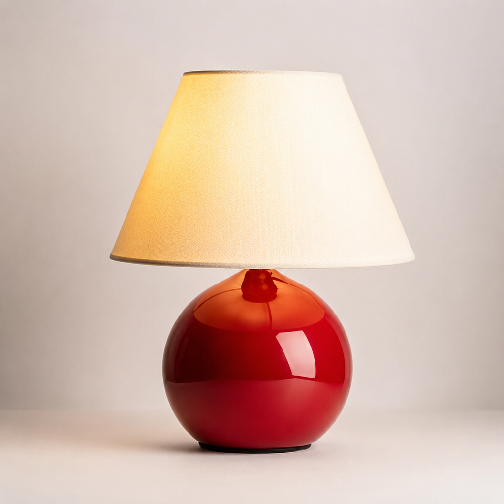 Chestnut Ceramic Table Lamp