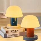 Retro Mushroom House Table Lamp