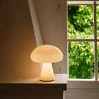 Glossy Mushroom Table Lamp