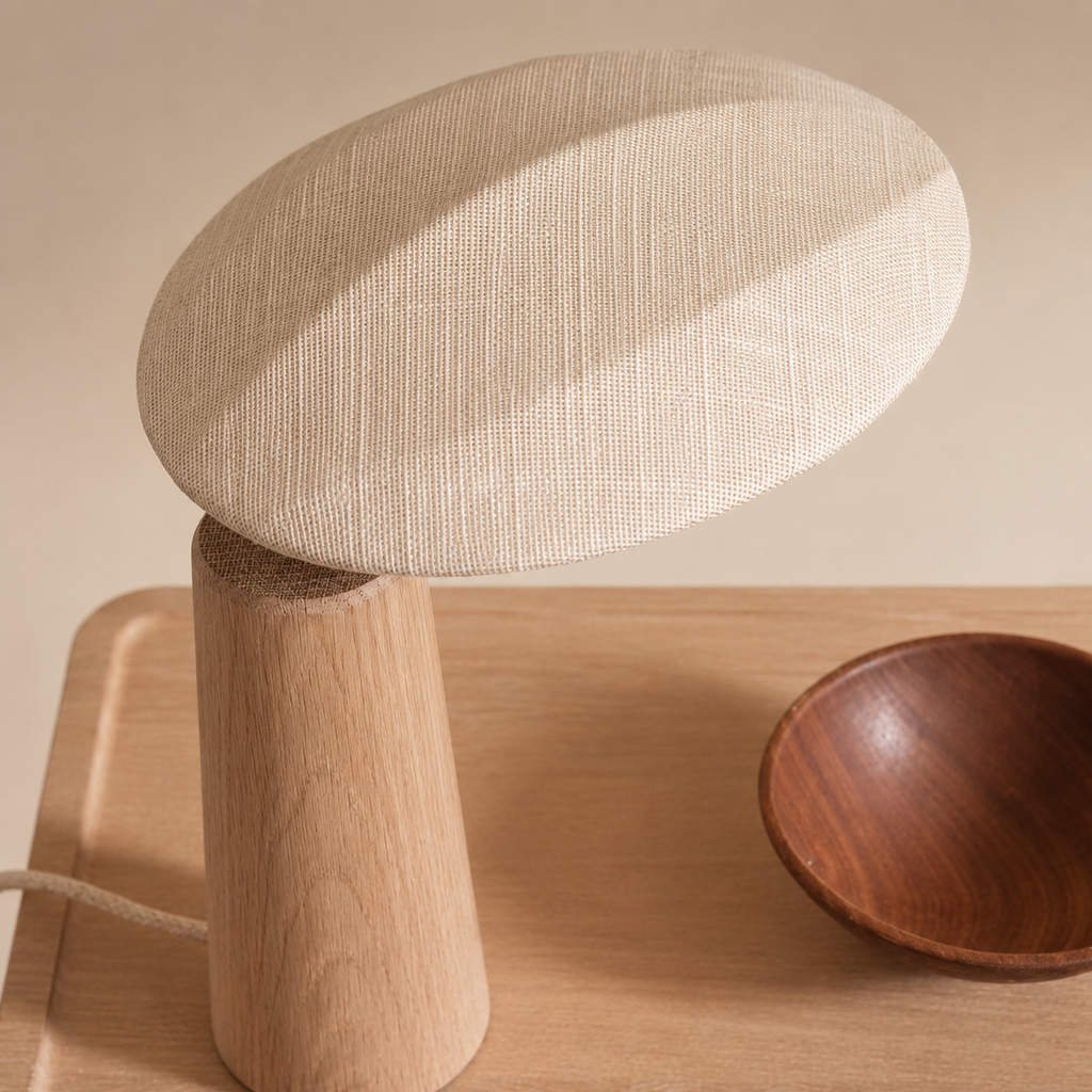 Minimalist Bamboo Table Lamp