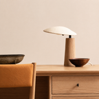 Minimalist Bamboo Table Lamp
