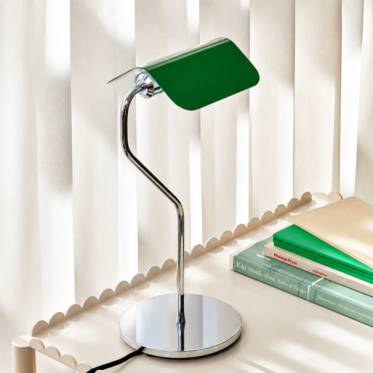 Metallic Apex Table Lamp