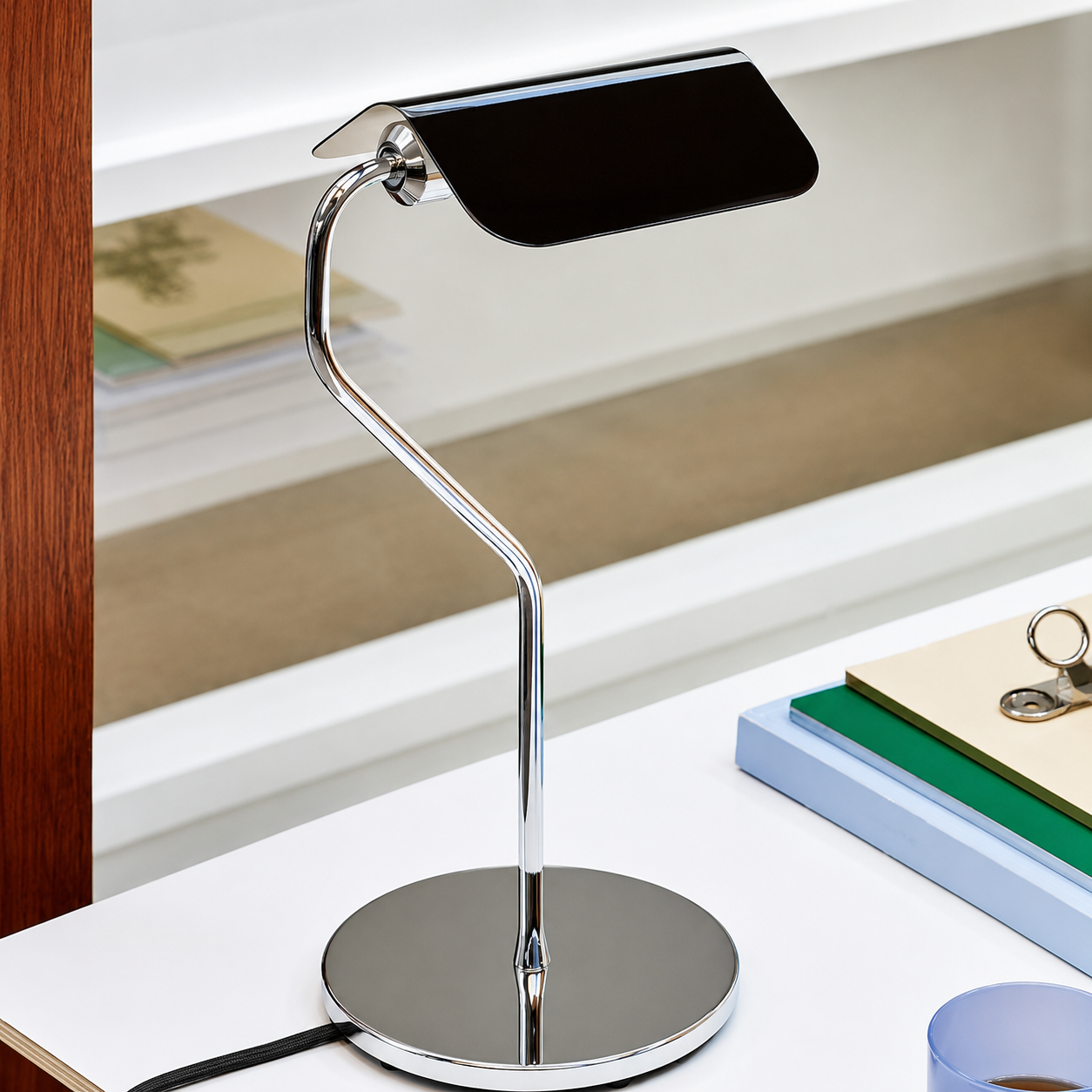 Metallic Apex Table Lamp