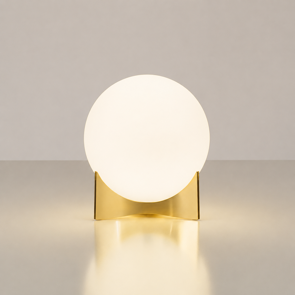 Sphere Glass Table Lamp