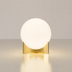 Sphere Glass Table Lamp