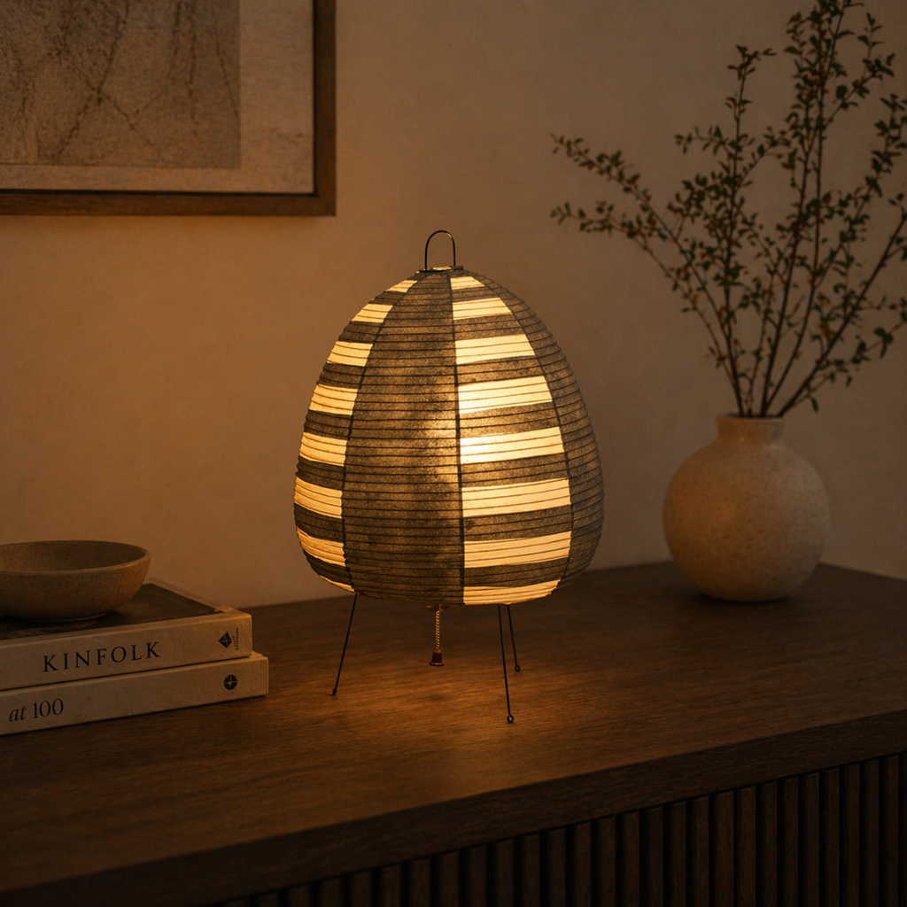 Japanese Rice Paper Lamp - Style F