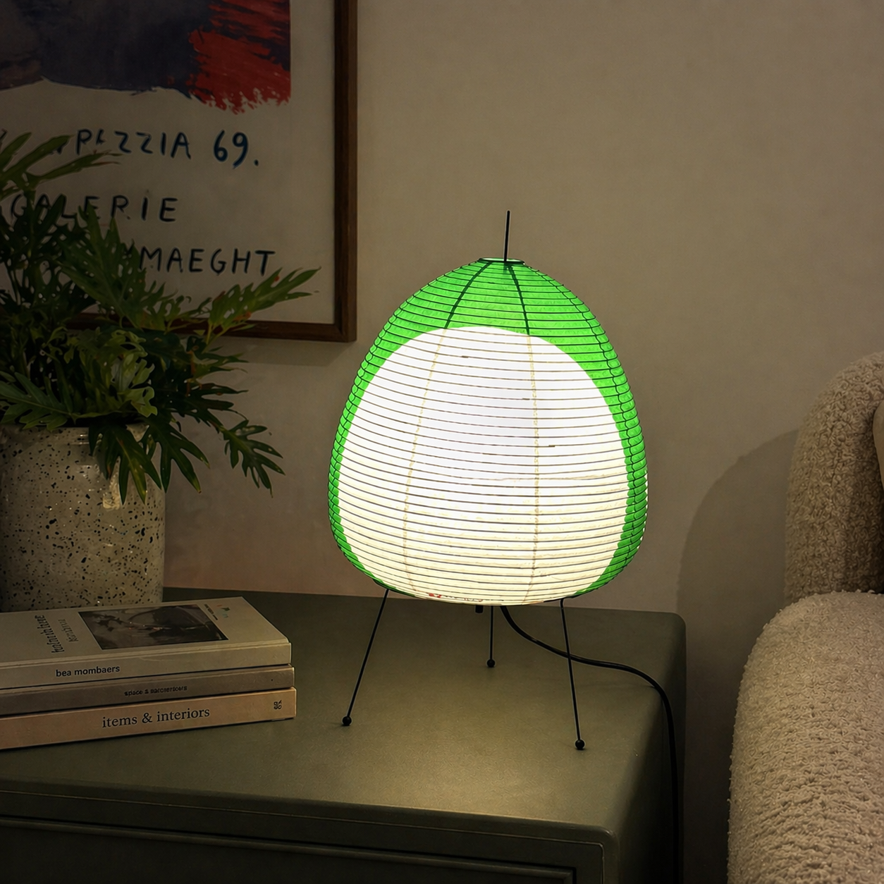 Japanese Rice Paper Lamp - Style G