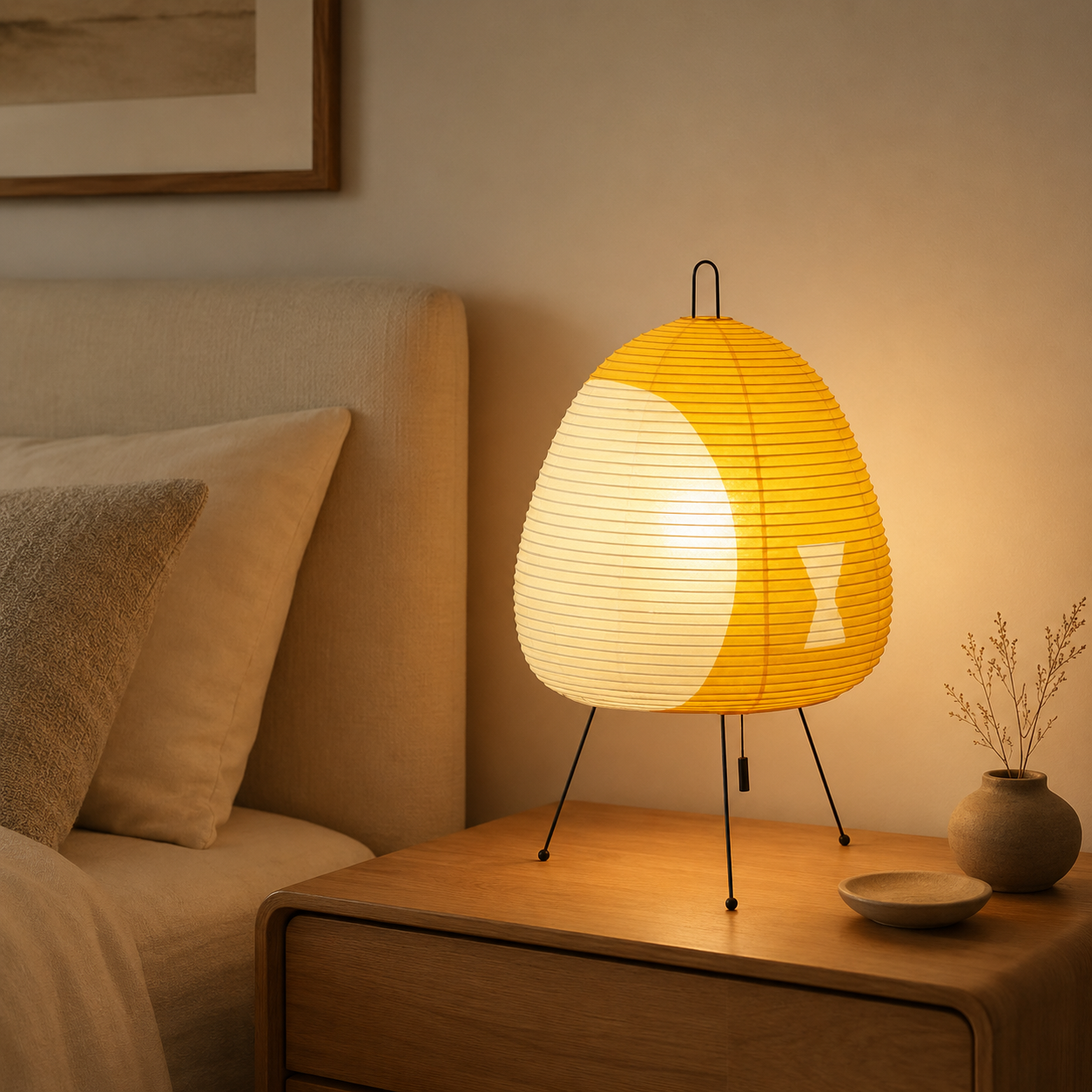 Japanese Rice Paper Lamp - Style C