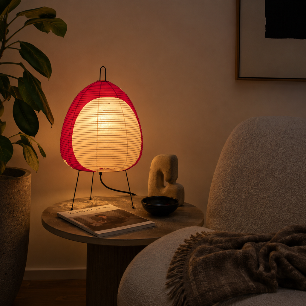 Japanese Rice Paper Lamp - Style D
