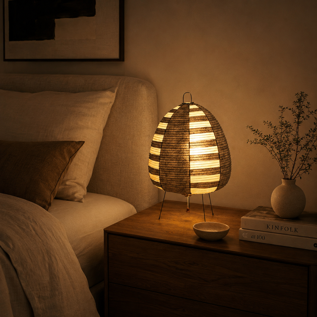 Japanese Rice Paper Lamp - Style F