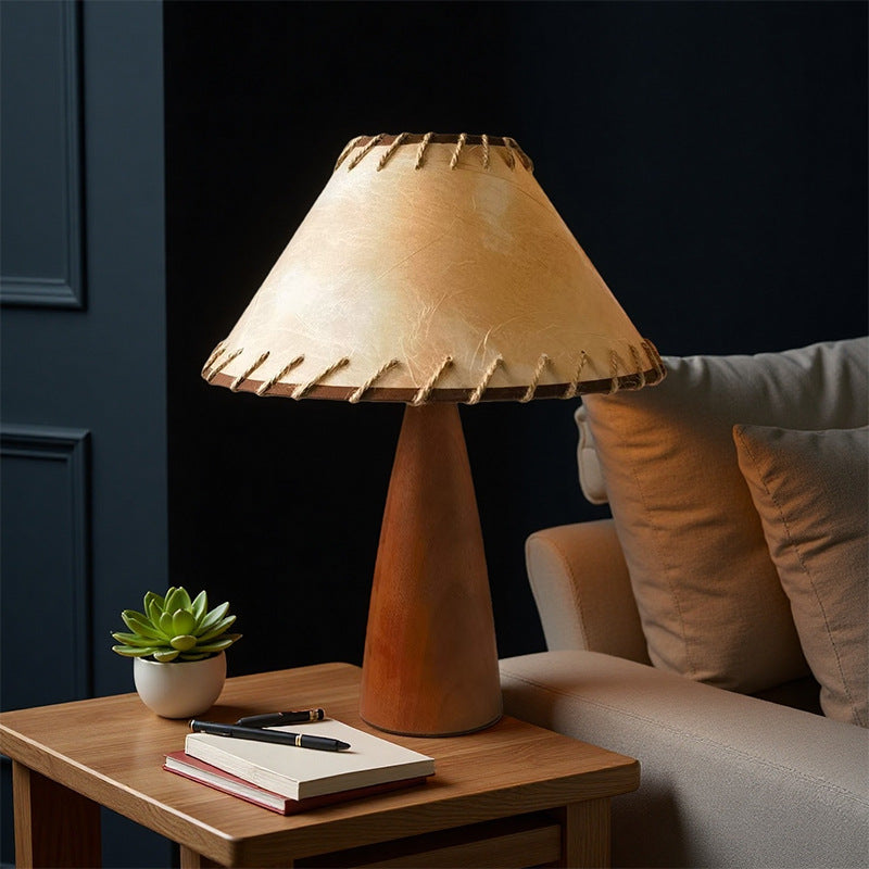 Parchment Shade Table Lamp